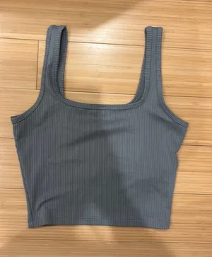 Hollister Gray Tank thumbnail 1