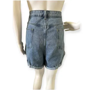 SheIn High-Waisted Denim Shorts thumbnail 2