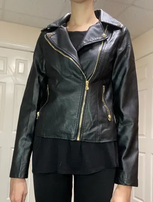 Missguided TALL faux Leather Jacket thumbnail 4
