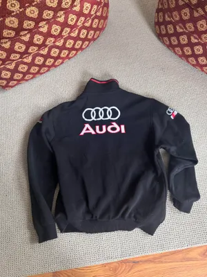 Audi Zip Up Sweatshirt Black Size L thumbnail 6