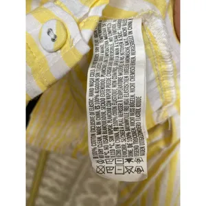 Forever 21 Gingham Crop Top Puff Sleeve Cottagecore Smocked Cotton Vaca Summer L thumbnail 5