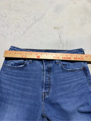 Levi's 501 Classic Blue Denim Jeans W29 L M28 thumbnail 4