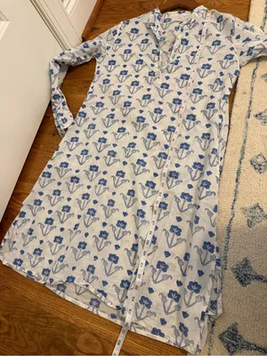 Livro Blockprint Tunic Size XS STAIN White thumbnail 8
