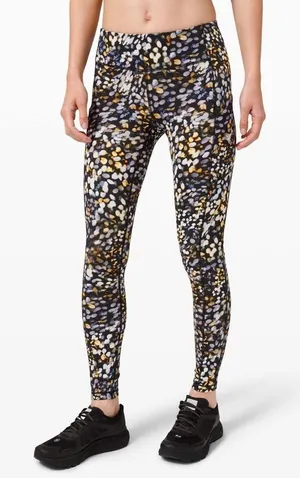 Lululemon Speed Up Tight 28" Full-On Luxtreme Metropolis Glow Multi Size 6 thumbnail 1
