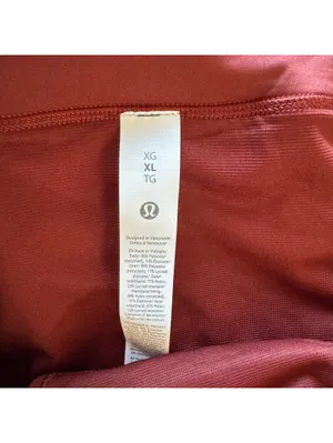 Lululemon Speed Up Short High Rise 2.5” Mesh Vent Cranberry Charm Size XL/12 NWT thumbnail 5