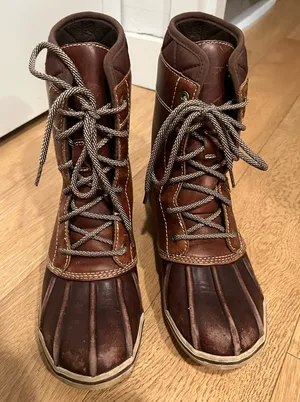 LL Bean bar harbor tek 2.5 duck boot 301344 Brown Size 6.5 thumbnail 1