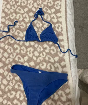 Blue  String Bikini thumbnail 1