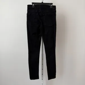 Reformation sz 27 Jeans Black Skinny High‎ Rise Denim Pants Boho Casual thumbnail 7