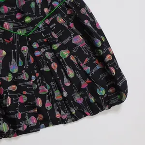 Anthropologie ANNA SUI Montgolfier Silk Skirt Hot Air Balloon Print Size 6 thumbnail 5