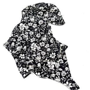 Free People Somthin Bout You Black & White Floral Bodysuit NWT Size Small thumbnail 2