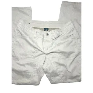 KÜHL Cabo UPF 50+ Sun Gray Linen Blend Hiking PNW Granola Gorpcore Size 8 Short thumbnail 9