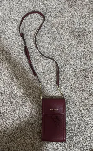 Kate spade maroon crossbody thumbnail 1
