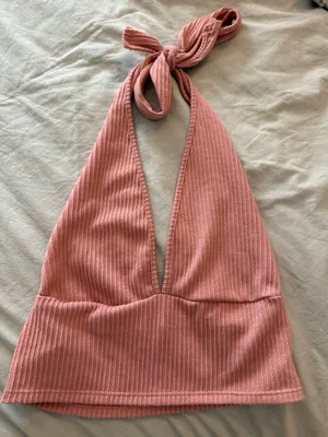 Halter top Pink Size M thumbnail 1