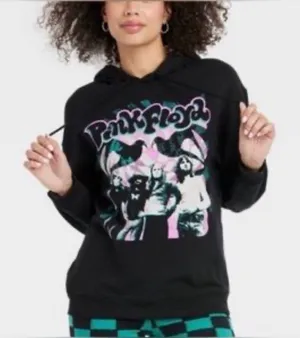 Pink Floyd Black Pullover Hoodie Sweatshirt Women’s Small thumbnail 1