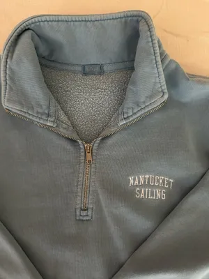John Galt Nantucket Brandy Melville Sailing Quarter-Zip thumbnail 4