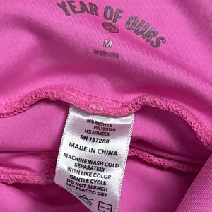 Year of Ours‎ Court Skort Hot Pink Ruched Athletic Tennis Pickleball Golf M thumbnail 8