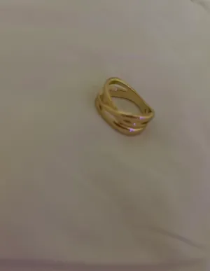 H&M Thick gold ring thumbnail 2