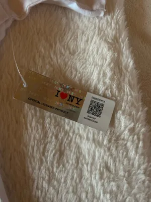 I Heart NY Baby Tee White Size Kids M thumbnail 4