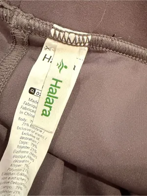 Halara Flex DayStretch High Waisted Pocket Wide Leg Pants Sz XL Gray Pull On thumbnail 8
