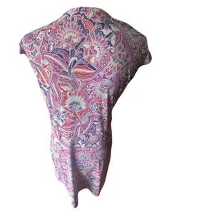 Title Nine Amelia Dress Purple & Pink Floral Print thumbnail 5
