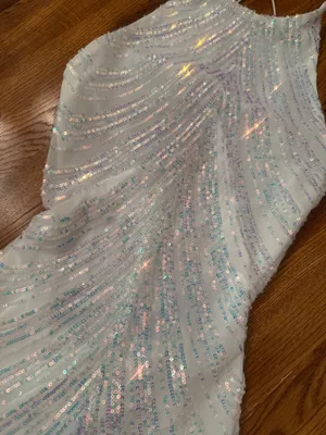 B Darlin Iridescent dress homecoming dance size 5/6 thumbnail 6