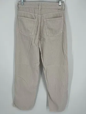 BILLABONG Free Fall Corduroy Pants in Antique White Women’s Size 26 thumbnail 9