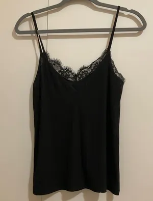 Zara Black Lace Cami thumbnail 1