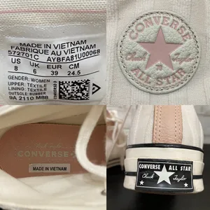 Converse 572701C Chuck 70 Hi Crafted Folk Jacquard Sneakers Egret/Pink Clay 8 thumbnail 15