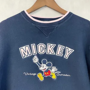 Walt Disney World Mickey Mouse Womens Sweatshirt Size XL Varsity Character Retro thumbnail 3