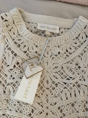 Love the Label sweater White Size XS thumbnail 2