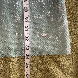 Zara sequins Gradient Short Sleeve t-shirt Dress summer party wedding casual M thumbnail 3