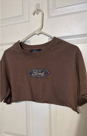 Forever 21 Cropped Ford Shirt thumbnail 3