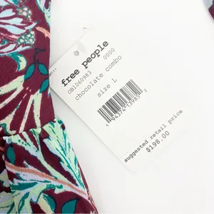 Free People Sun Bleached Maxi Dress Boho Bohemian Floral Chocolate Combo thumbnail 11