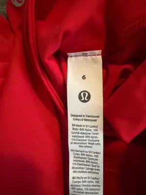 Lululemon Fast and Free HR Short 6” *Pockets Oxford Red 6 NWT thumbnail 8