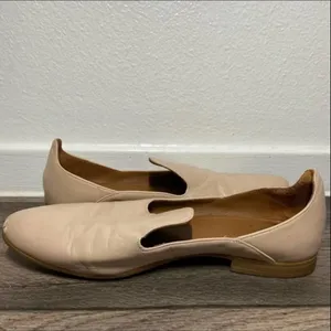 Aquatalia Emmaline Loafers Nappa Leather Water-Resistant Slip-On Nude 7 thumbnail 3