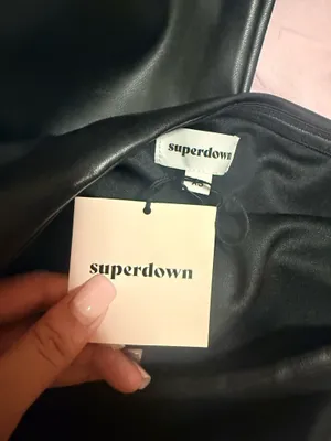 Annalise Pant Set in Black Superdown Revolve thumbnail 5