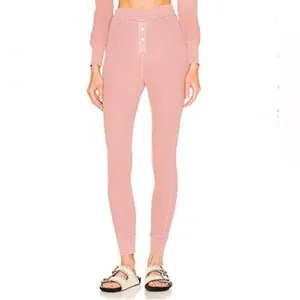 Tularosa Green The Vista Henley Top & Legging in Rose Pink‎ Size Extra Small thumbnail 14