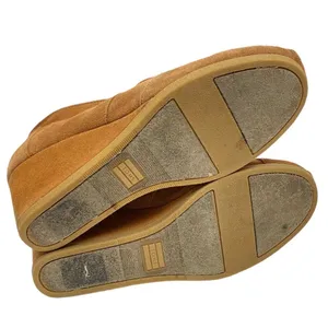 TOMS Brown Lace up‎ Wedge Ankle Booties 8.5 thumbnail 9
