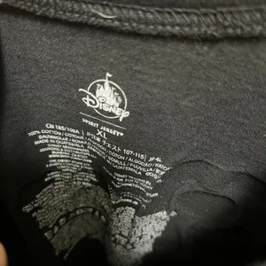 Walt Disney World Spirit Jersey Black Long Sleeve Theme Park Pullover Top Sz XL thumbnail 6