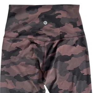 Lululemon Wunder Train High Rise Leggings Camo Size 4 thumbnail 7