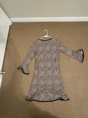 Michael Kors Leopard Print Dress XS thumbnail 3