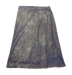 Banana Republic Women’s Gold Sequins Skirt in Sz XL thumbnail 1