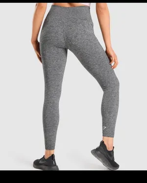 Gymshark Gymshark Adapt Marl Seamless Leggings Grey thumbnail 3