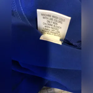 Apt 9 XL royal blue sleevles Blouse thumbnail 3