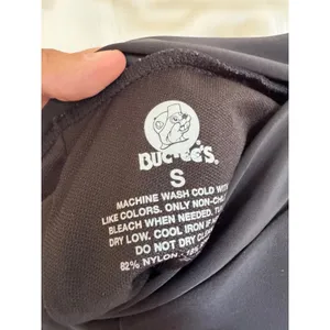 Buc-ees women's black‎ swim bottoms size small thumbnail 5