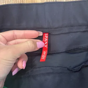 Spanx Women's XL High Rise Navy Blue The Perfect Pant Ankle Pocket Style 20202R thumbnail 3