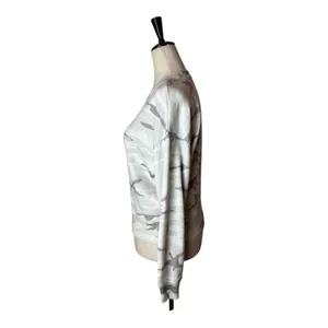 Rails Sweatshirt Women XS Gray‎ Ramona Stone Camo Pullover Athleisure Streetwear thumbnail 6
