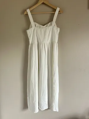 Commense White Coastal Cowgirl Corset Long Dress XL NWT thumbnail 4