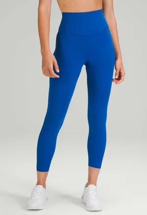 Lululemon Women’s Base Pace HR Tight Legging 25” SYMB Blue Size 4 $98 New thumbnail 1