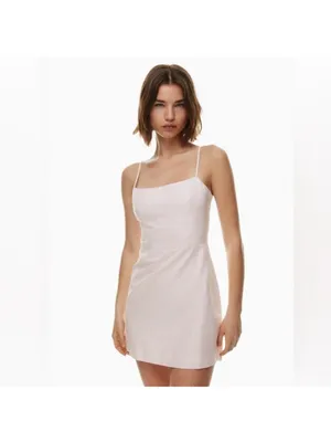 Aritzia Sunday Best QUAINT DRESS - Apricot thumbnail 6